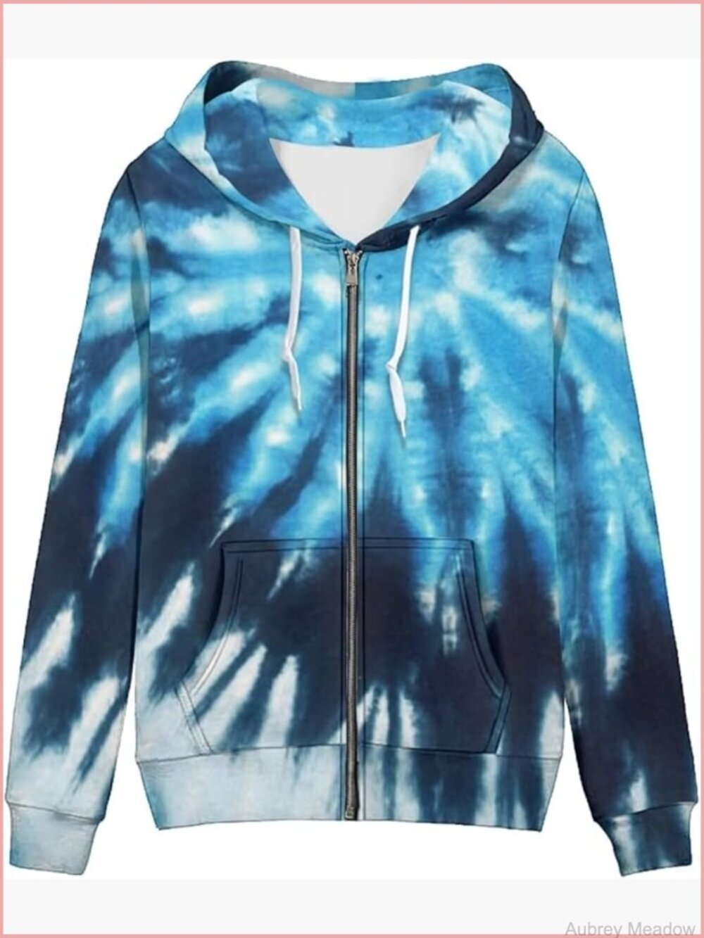 Zip Up Hoodie Women Oversize Hooded Sweatshirt Pullover Cardigan with Pockets